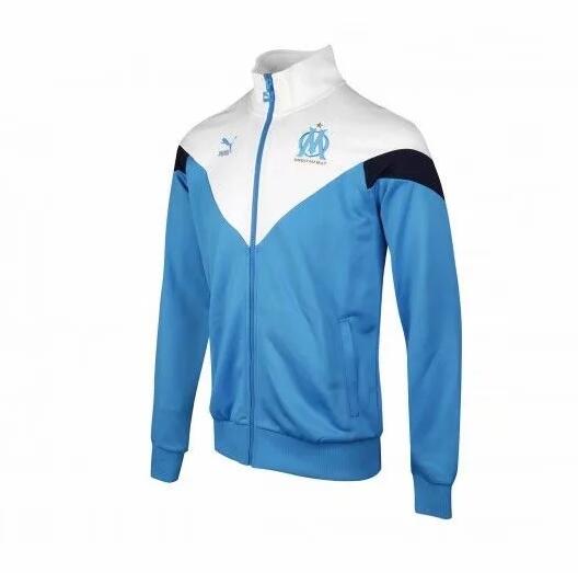 Marseille Blue Classic Training Jacket 2020/21